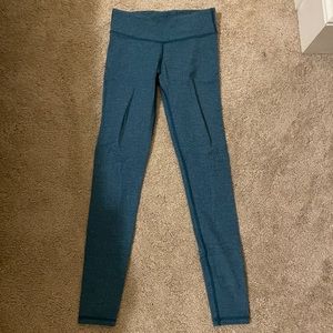 Ivivva Blue Thermal Leggings